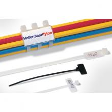 HellermannTyton IT50RD3C2 - IT50RD ORN DBL ID TIE 8"