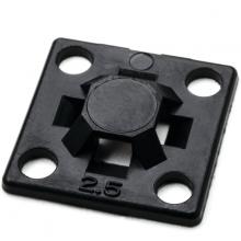 HellermannTyton MB2.50C2 - MB2.5 MOUNTING BASE BLACK-T18