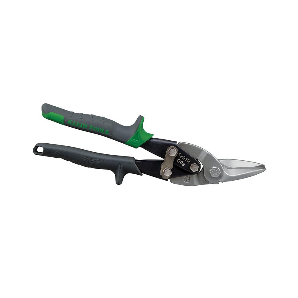 Aviation Snips w/Wire Cutter, Right