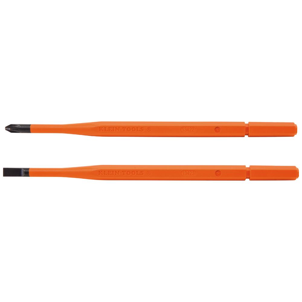 Screwdriver Blades, Insulated, 2-Pk