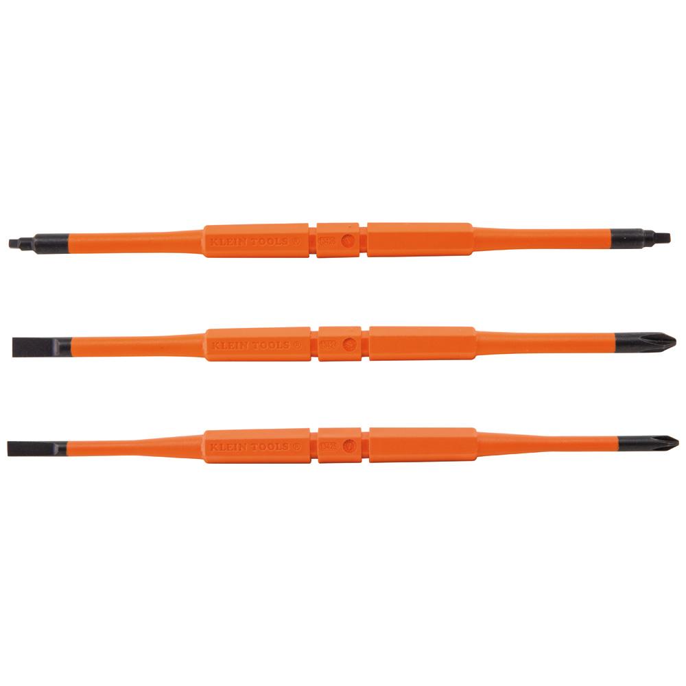 Screwdriver Blades, Insulated, 3-Pk