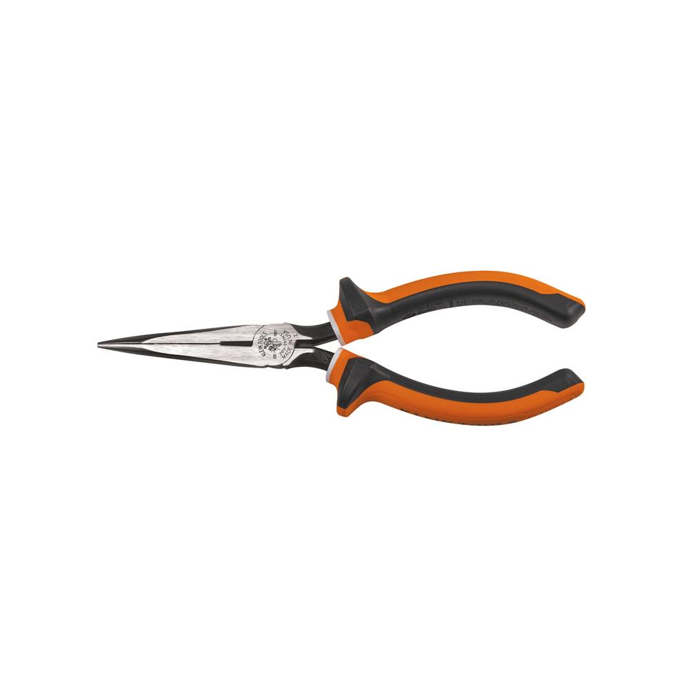 Long Nose Pliers, Slim Side Cut, 7&#34;