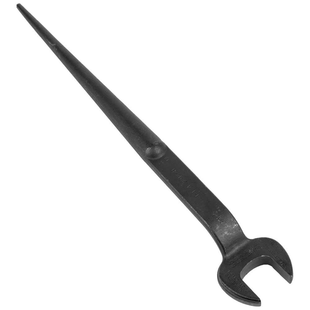 Spud Wrench, 1-1/4&#34;, Heavy Nut