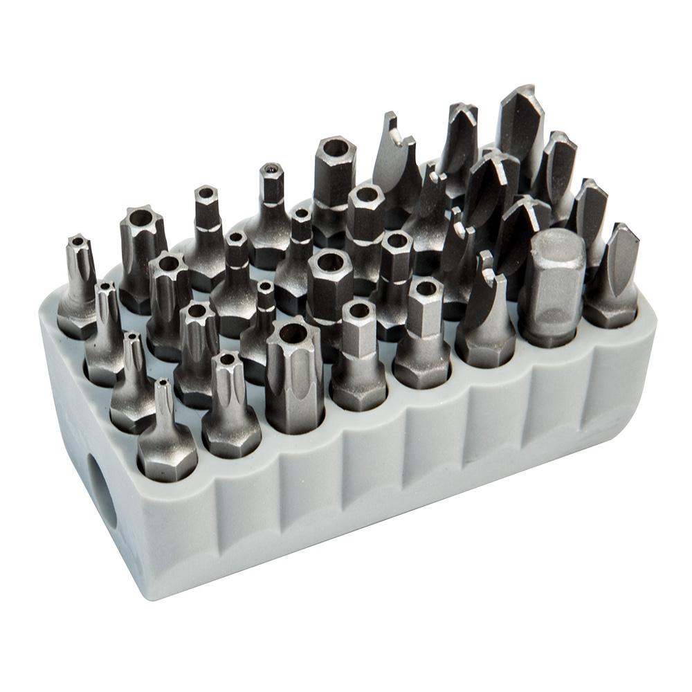 32 Piece Tamperproof Bit Set