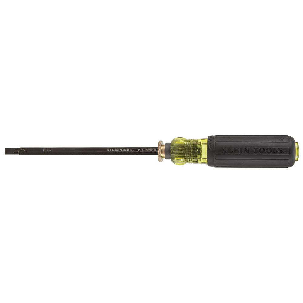 Adj. Screwdriver, #2 Ph, 1/4&#34; Sl