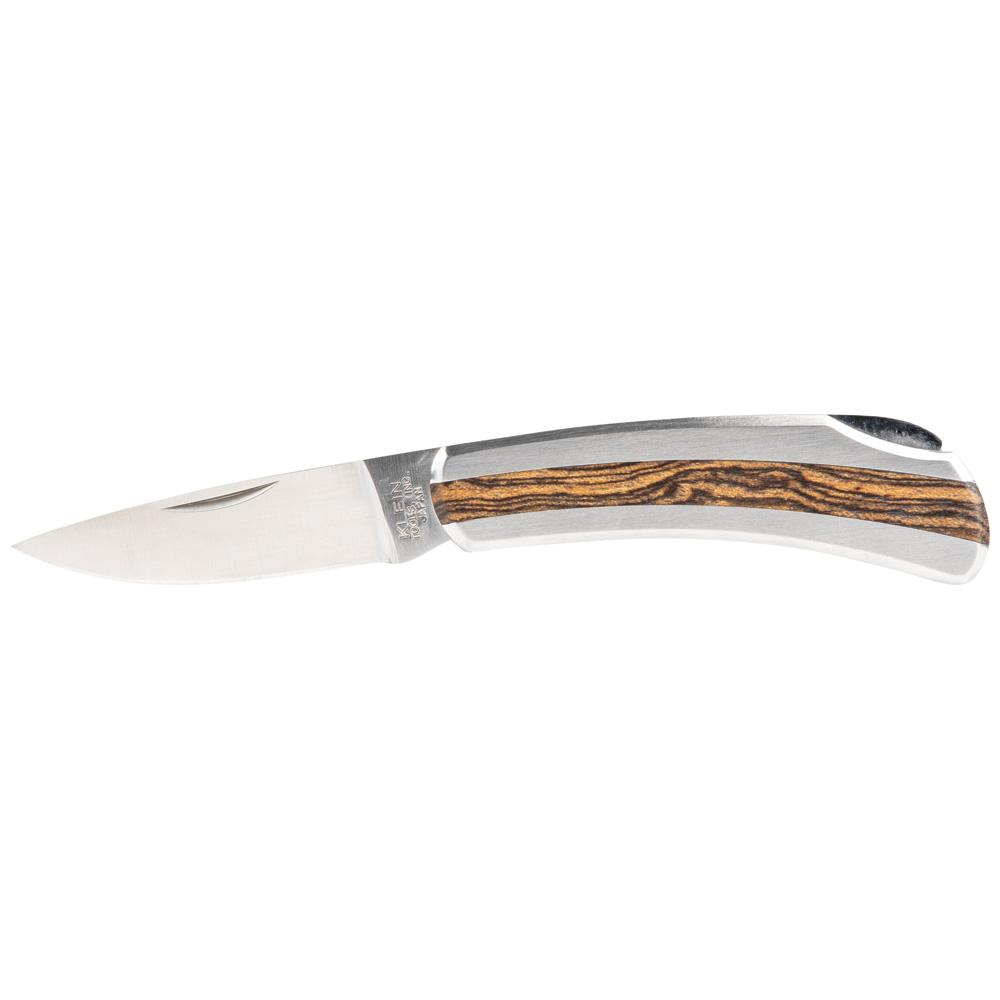 Stainless Pocket Knife 2&#34; Drop Point