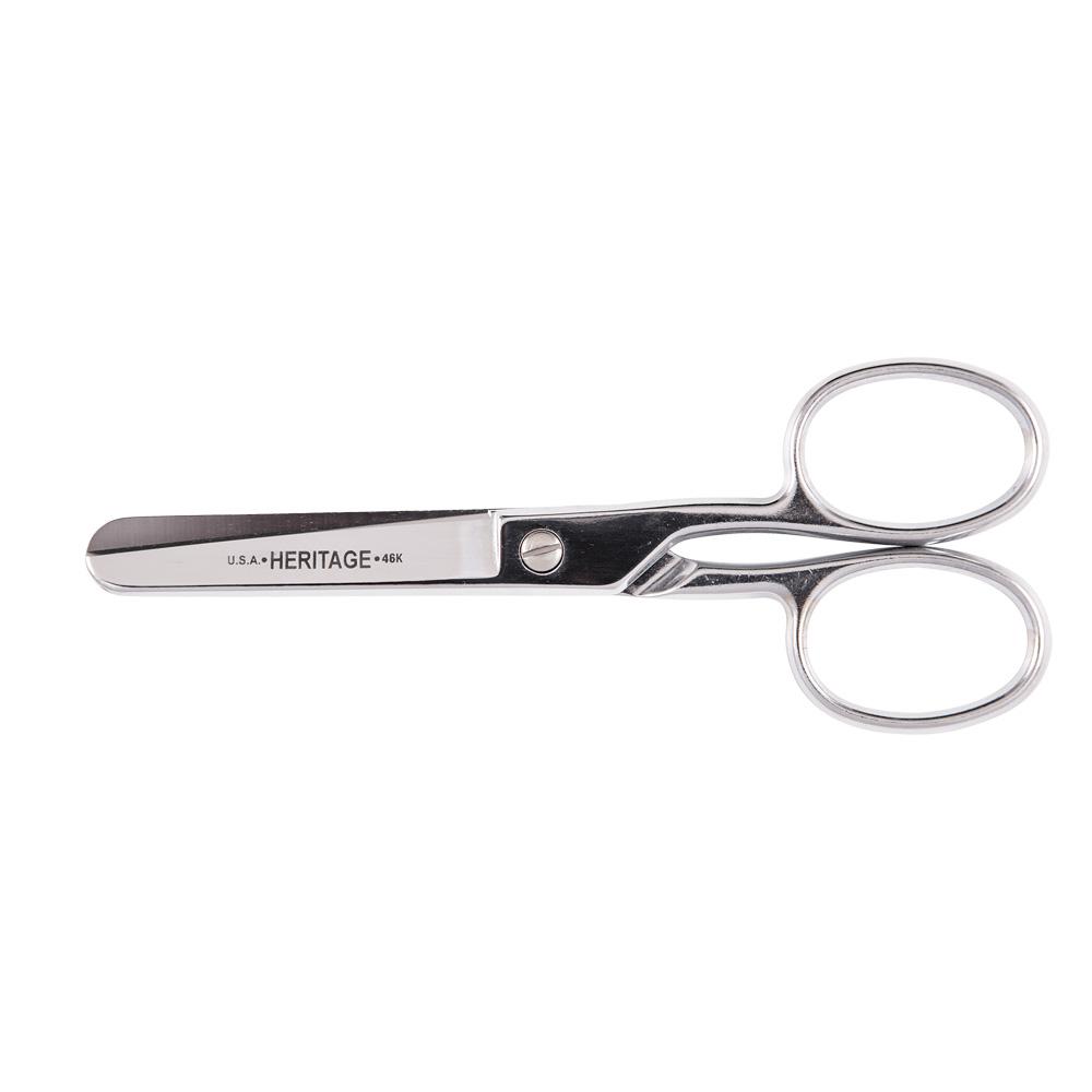 Safety Scissors w/Large Rings, 6&#34;