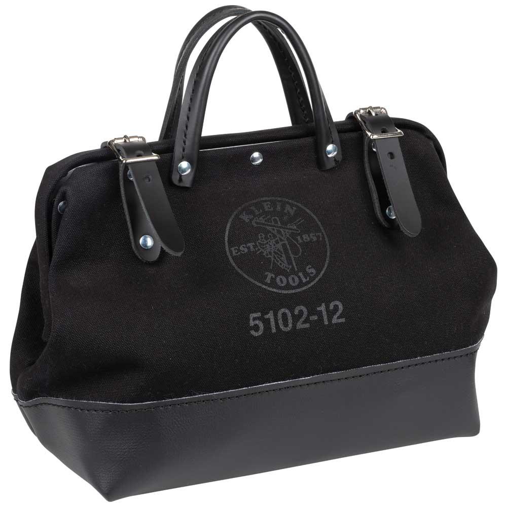 12&#34; Canvas Tool Bag, Black