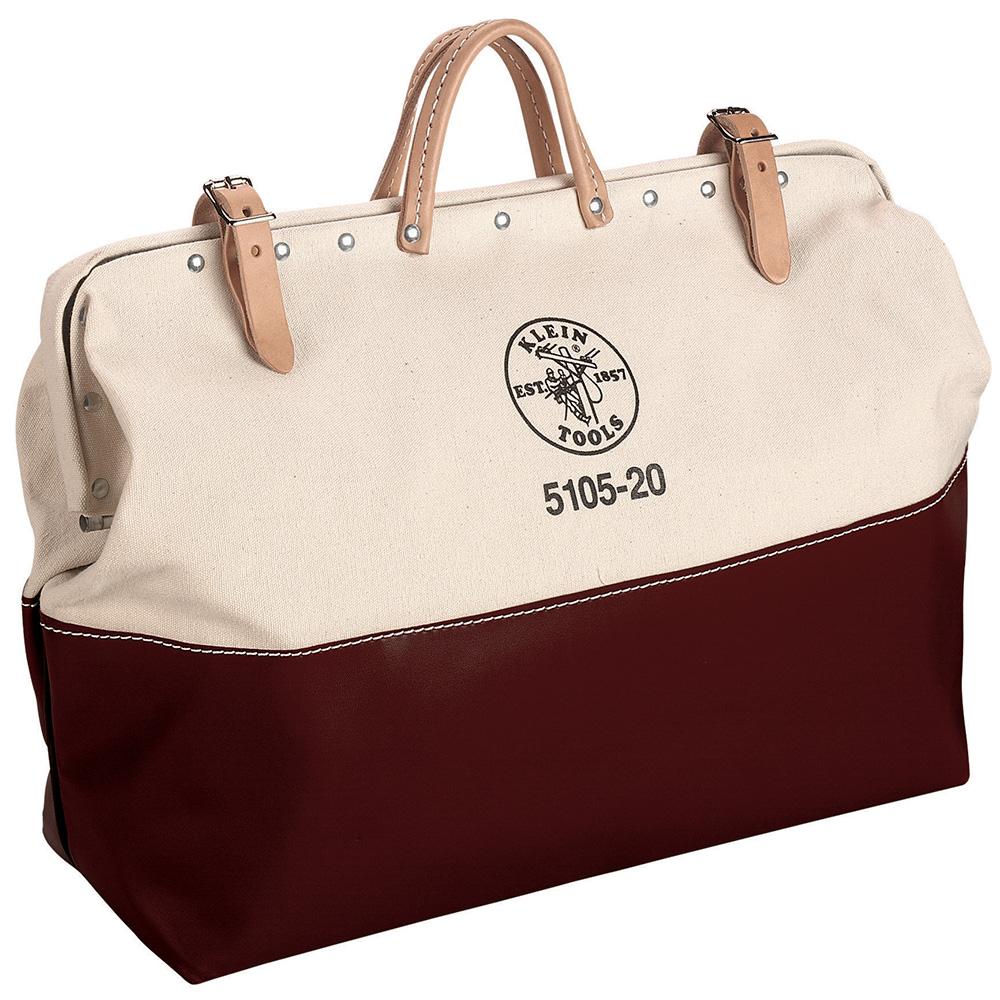 20&#34; High-Bottom Canvas Tool Bag