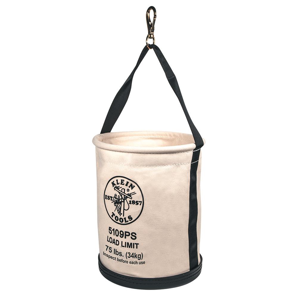 Wide Straight Wall Bucket w/Pocket