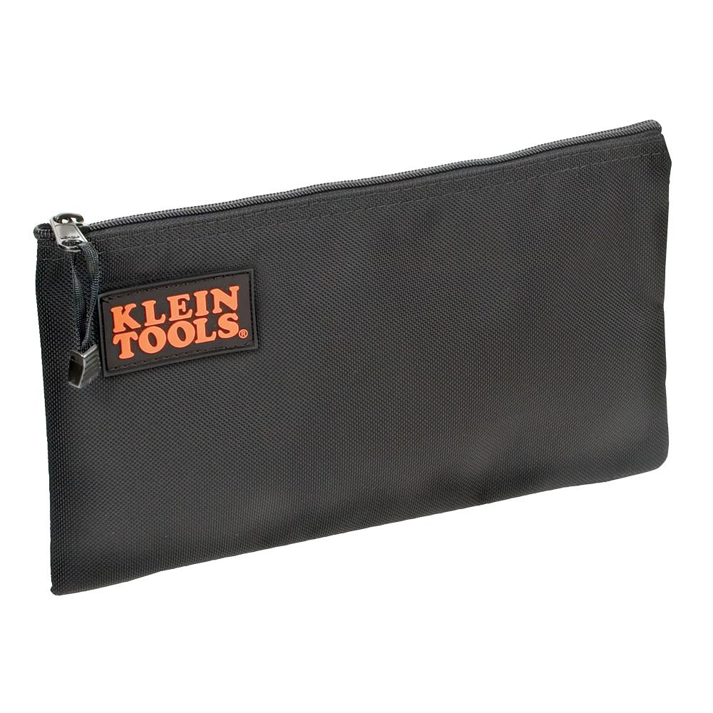 Black Nylon Zipper Bag