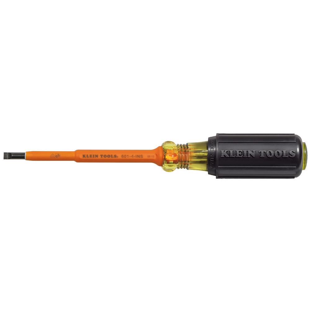 Screwdriver, Insulated 3/16&#34; Cab 4&#34;