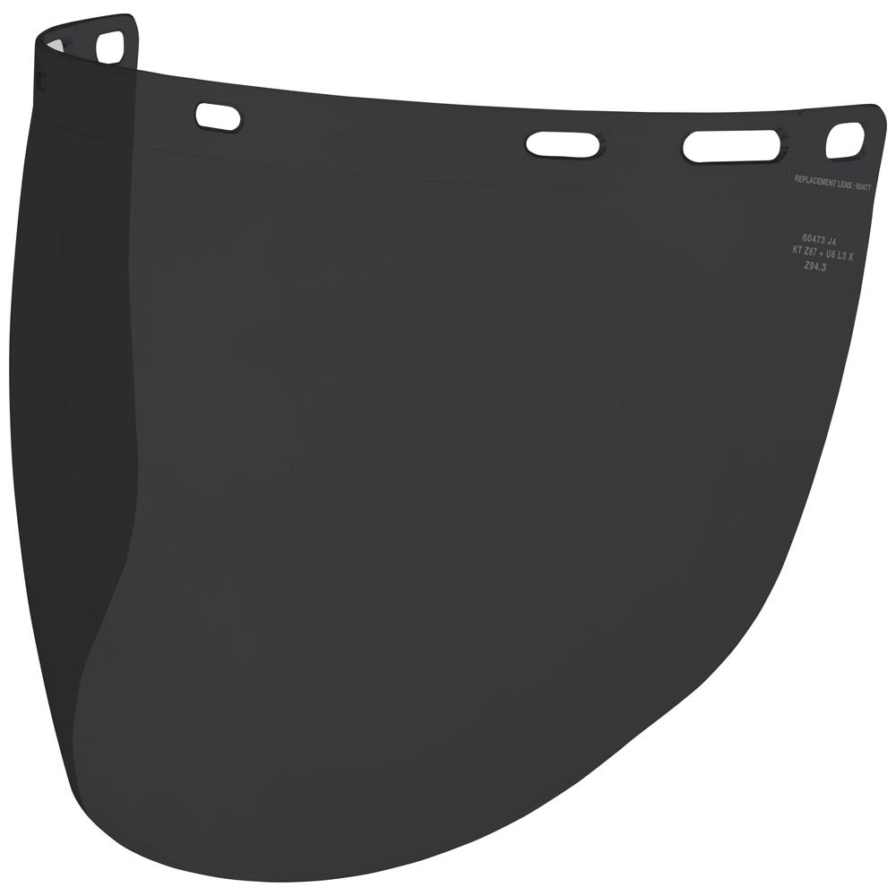 Replacement Face Shield Lens, Gray