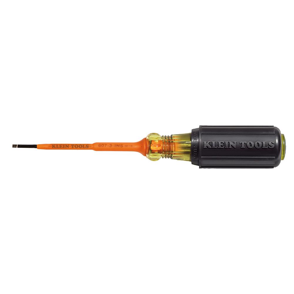 Screwdriver, Insulated 3/32&#34; SL 3&#34;L