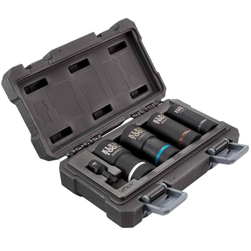 2-in-1 Metric Impact Socket Set