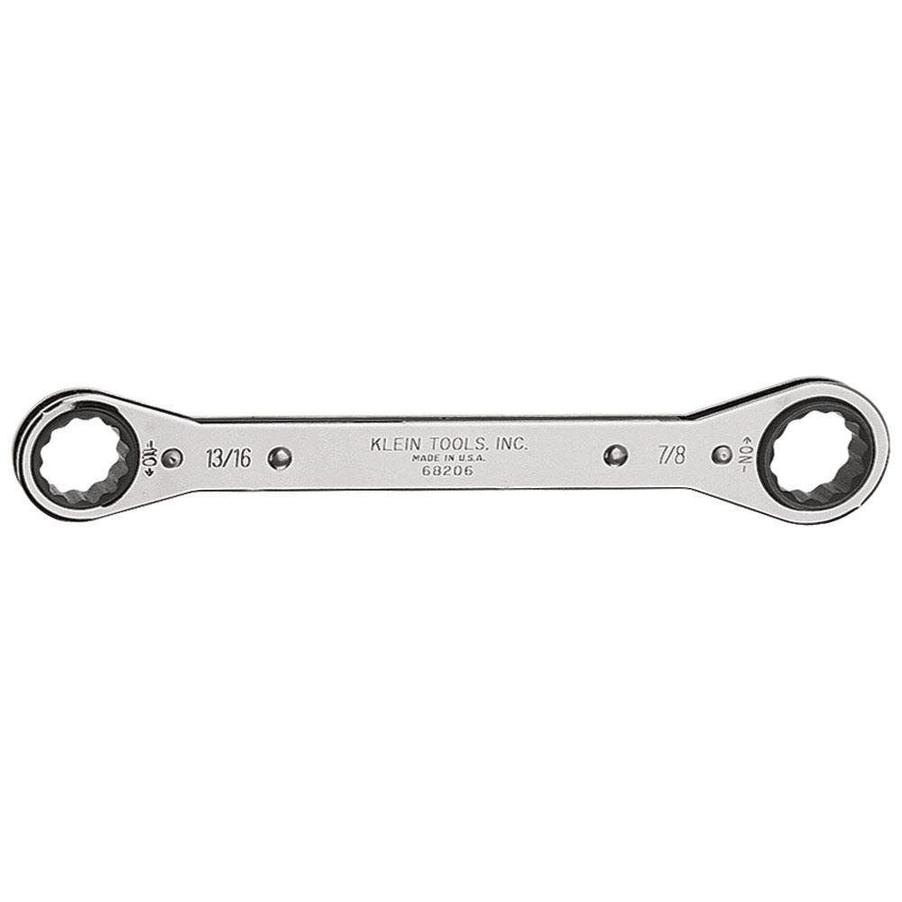 Ratcheting Box Wrench 13/16&#34; x 7/8&#34;