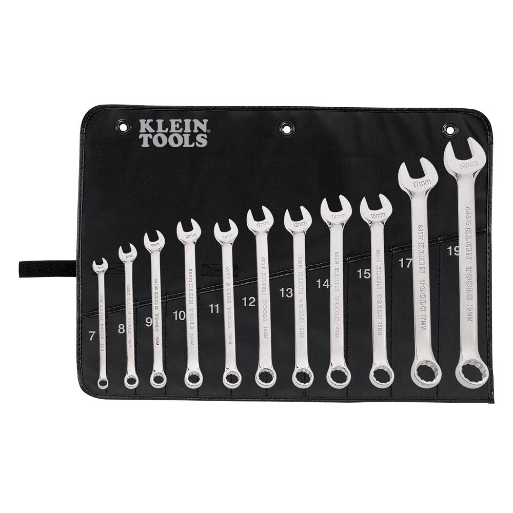 Metric Combo Wrench Set, 11 Pc