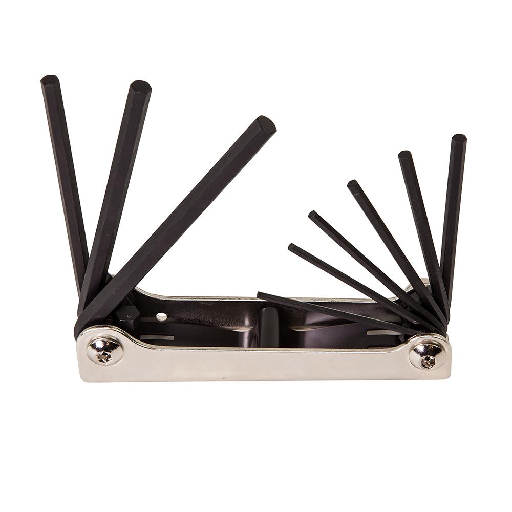 Nine-Key Inch Folding Hex Key Set