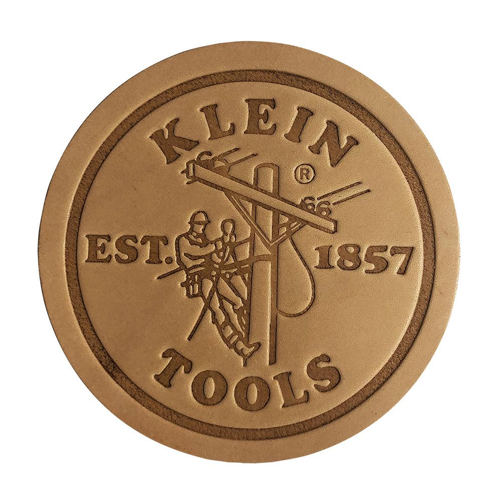 Klein Leather Coasters, Pk 6