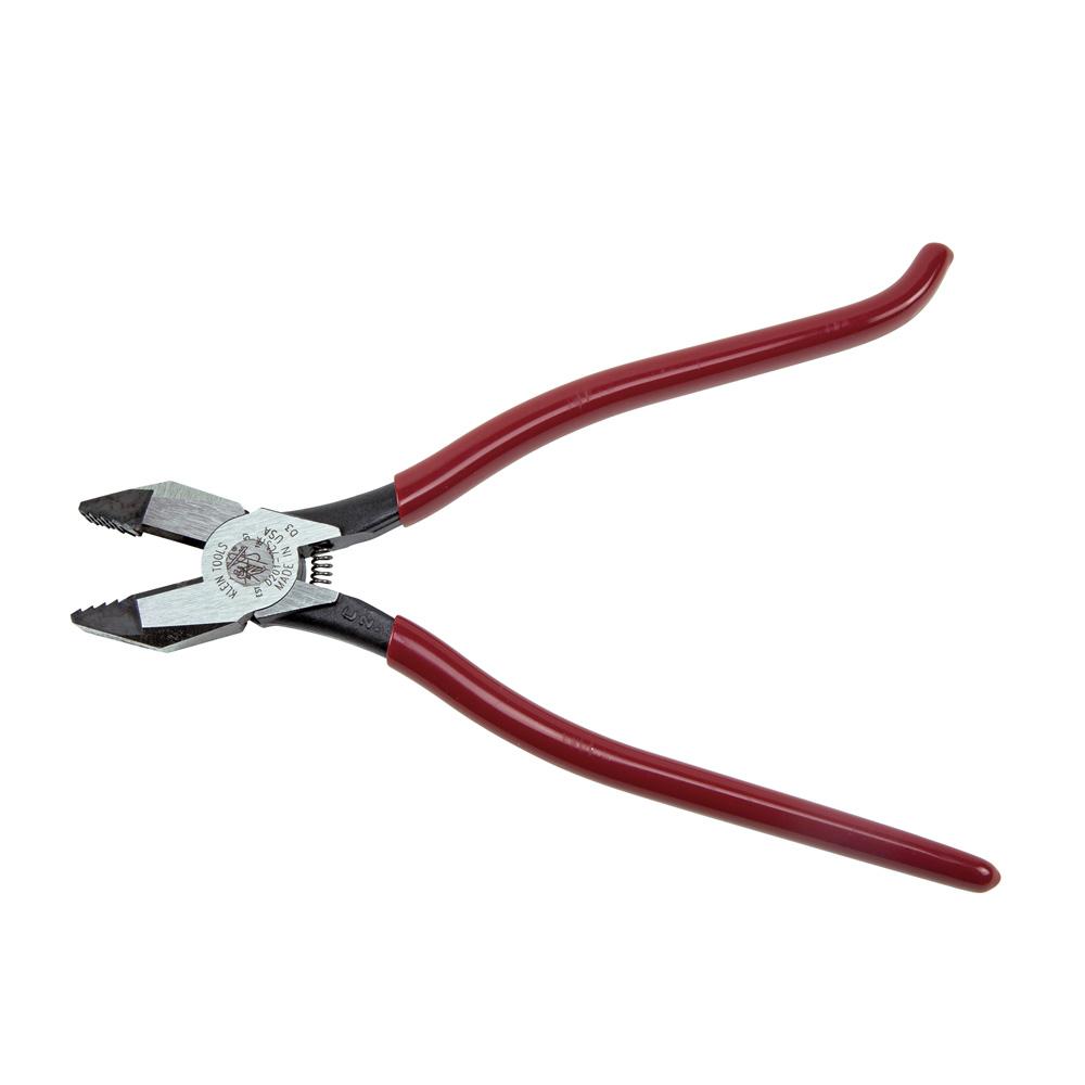 Ironworker&#39;s Pliers, Knurled, 9&#34;