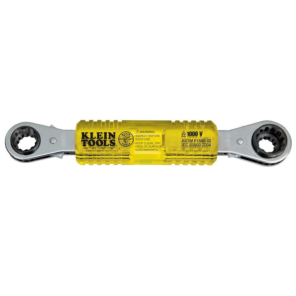 Lineman&#39;s Insul. 4-in-1 Box Wrench