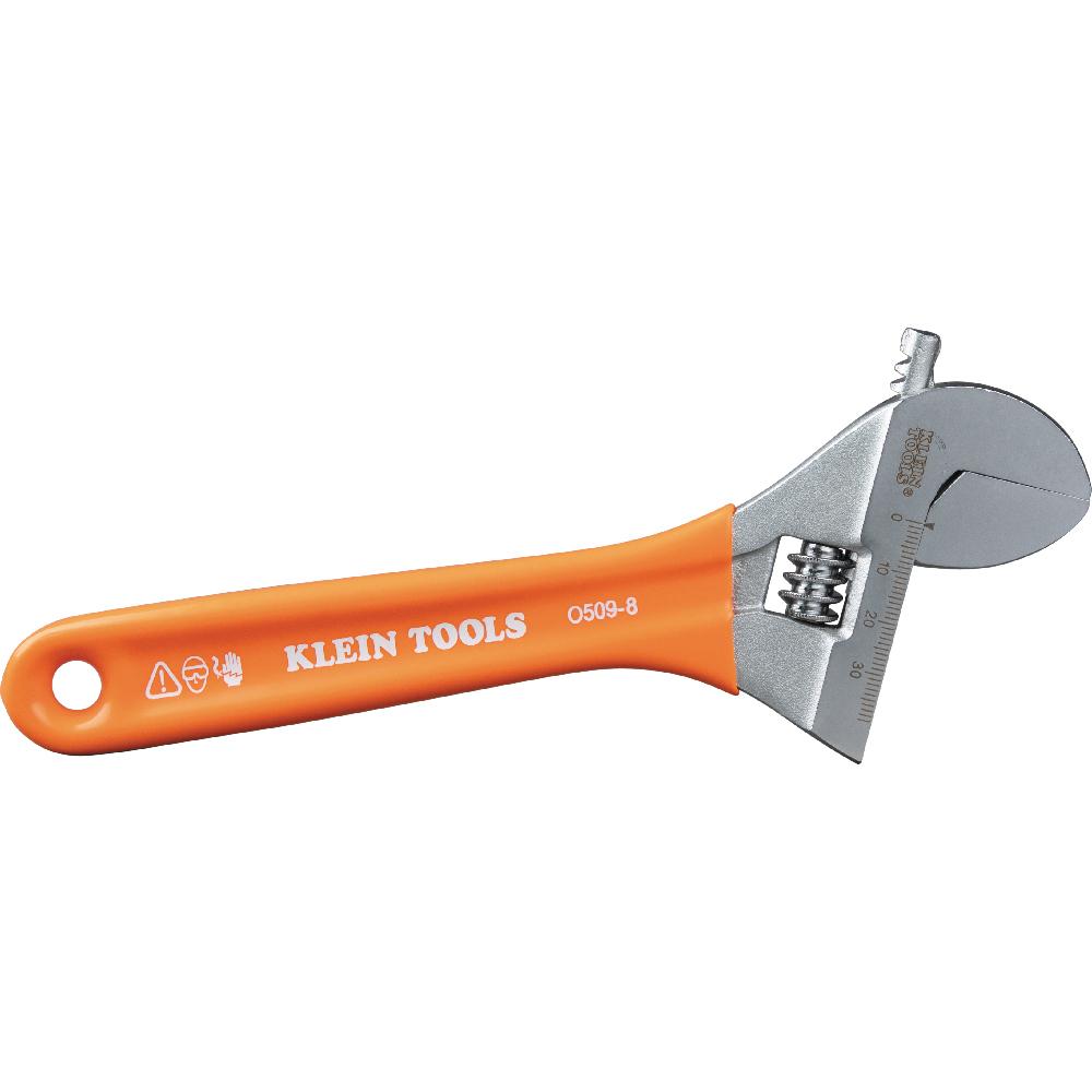 8&#34; Extra-Wide Jaw Adjustable Wrench