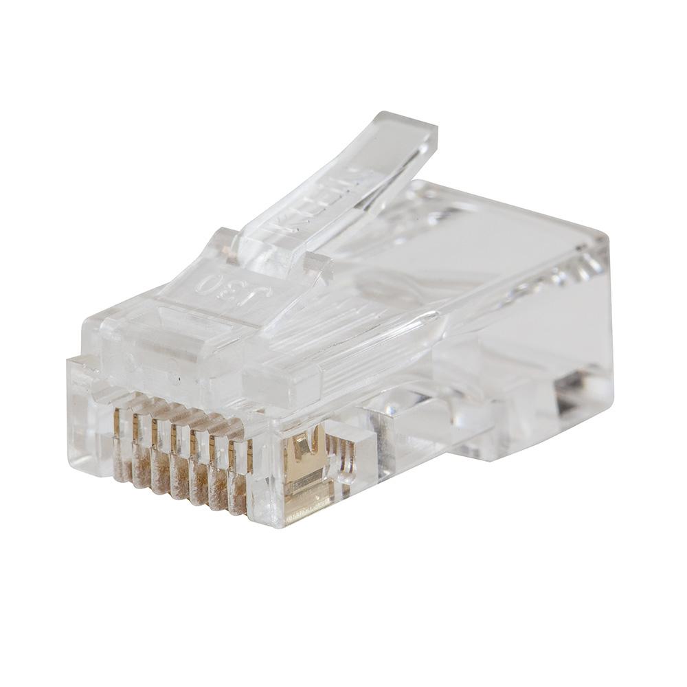 Pass-Thru™ Data Plug, CAT6, 50 Pk