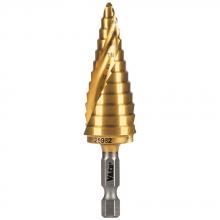 Klein Tools 25962 - 3/16" to 7/8" Step Drill Bit, VACO