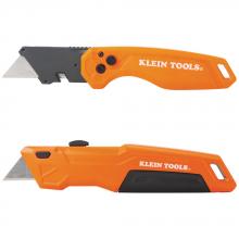 Klein Tools 44312 - Folding Utility Knife Set, 2 Pc