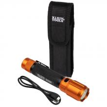 Klein Tools 56413 - Rechargeable 2-Color LED Flashlight