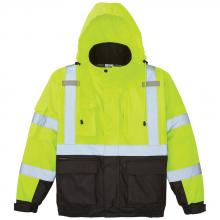 Klein Tools 60364 - High-Visibility Bomber Jacket, L