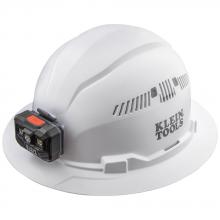 Klein Tools 60407RL - Hard Hat, Vented Brim w/Headlamp