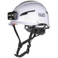 Klein Tools 60525 - Safety Helmet, Class E, w/Lamp