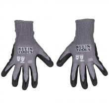 Klein Tools 60583 - A2 Cut Knit Dipped Gloves, S, 2-Pr