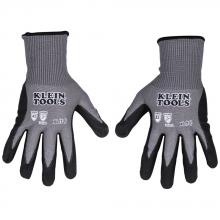 Klein Tools 60586 - A2Cut Knit Dipped Gloves, XL, 2-Pr