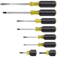 Klein Tools 85078 - Cushion-Grip Screwdriver Set, 8 Pc