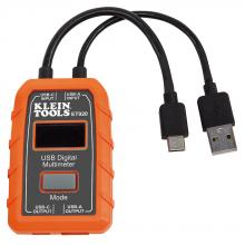 Klein Tools ET920 - USB Digital Meter USB Type A and C