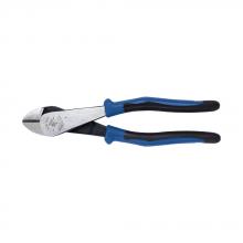 Klein Tools J2000-48 - HD Pliers, Diag Cut, Angle Head, 8"