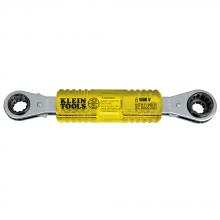 Klein Tools KT223X4-INS - Lineman's Insul. 4-in-1 Box Wrench