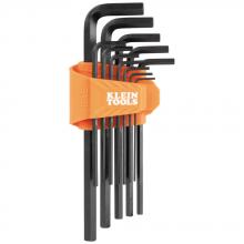 Klein Tools LS12 - 12 Pc L-Style Long Hex Key Set, SAE