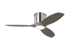 Generation Lighting 3TTHR44BSD - Titus 44 Inch Indoor/Outdoor Integrated LED Dimmable Hugger Ceiling Fan