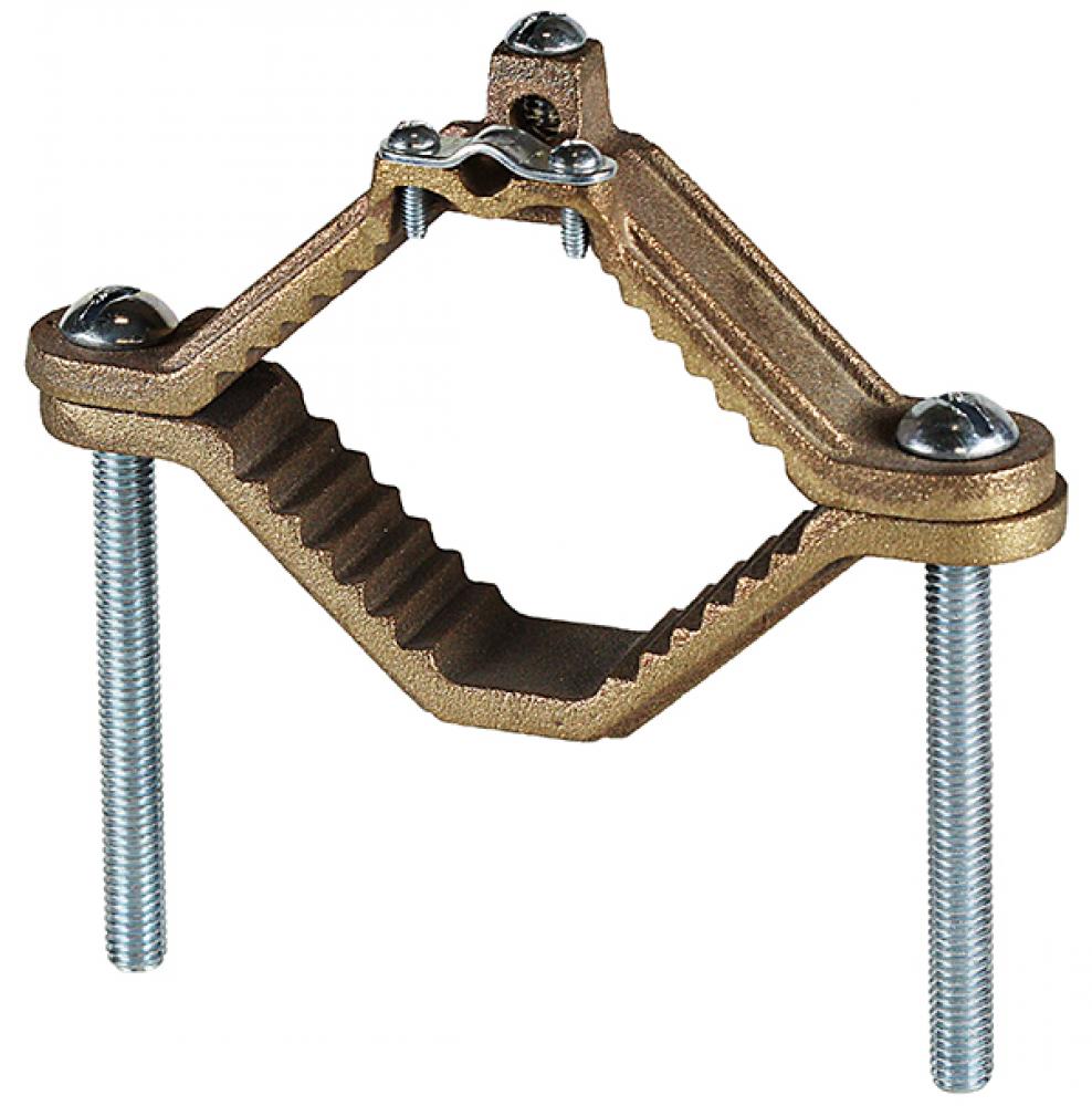 4-1/2&#34; to 6&#34; Armored Ground Clamp Bronze