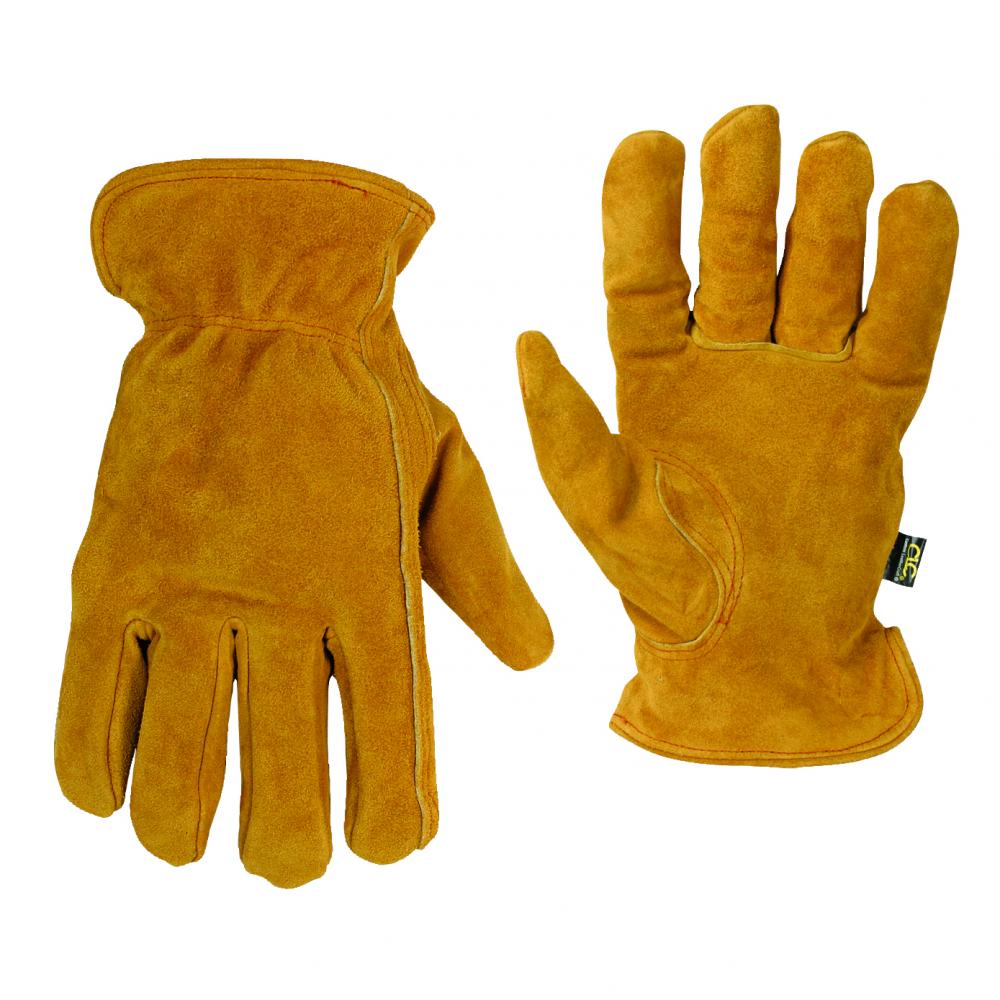 Split Cowhide Winter Gloves - L