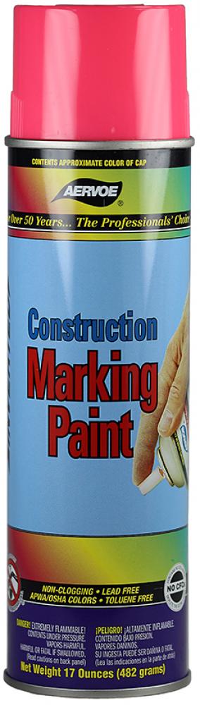 Construction Marking Paint - Flourescent Pink