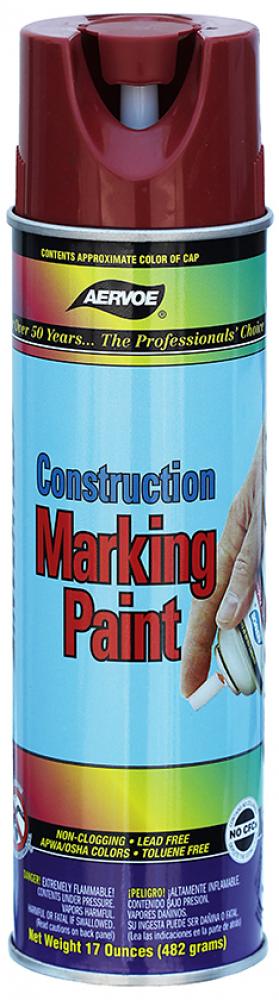 Construction Marking Paint - Red