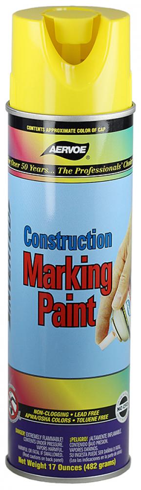 Construction Marking Paint - HI VIS Yellow