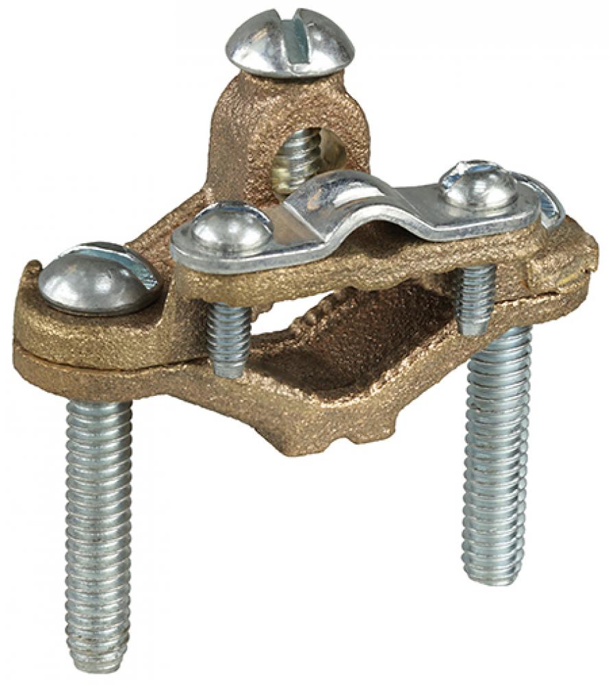 1-1/4 to 2&#34; Armored Ground Clamp Bronze