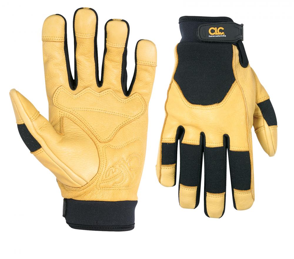 Top Grain Deerskin with Reinforced Palm Gloves -