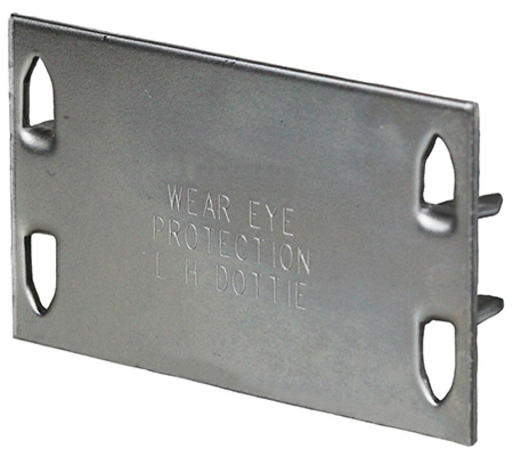 3&#34; X 5&#34; Safety Plates 16 gauge steel ( 1