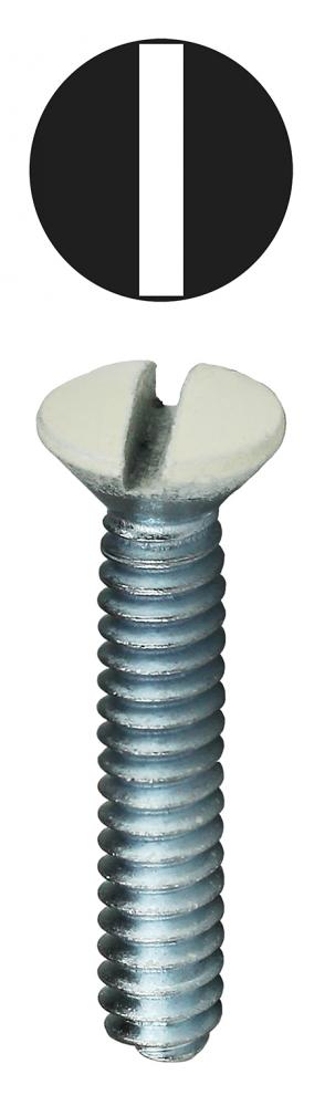 6-32 X 1 Wall Plate Slotted Oval Head Screws